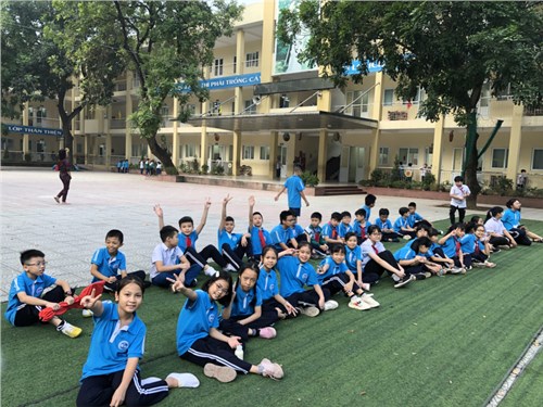 Học sinh trường TH Bát Tràng tham gia hội khỏe Phù Đổng cấp Huyện